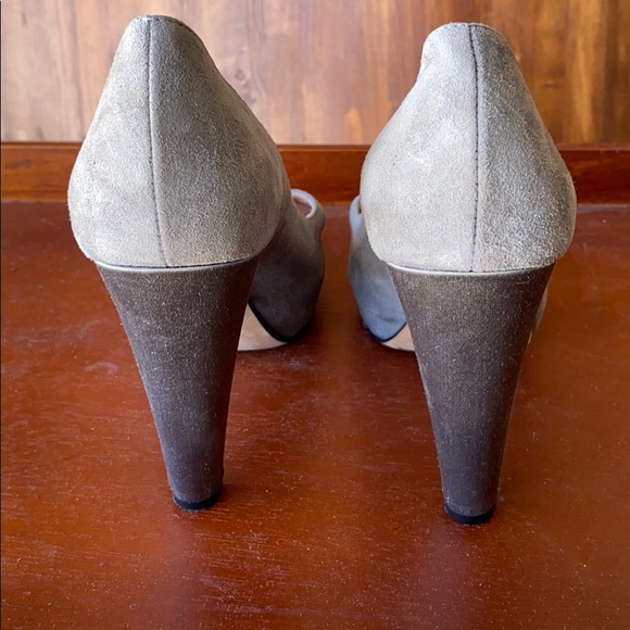 Kate Spade Grey open toe high heels - Picture 4 of 5